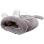 PAWZ Road Cat Sleeping Bag Self-Warming Kitty Sack Grey