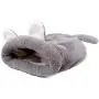 PAWZ Road Cat Sleeping Bag Self-Warming Kitty Sack Grey
