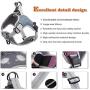 Dog Harness No Pull for Small Medium Large Dogs, Adjustable Dog Vest with Reflective Strips, Comfortable and Will Not Harm The Skin, Used for Daily Walking, Running, Training