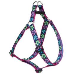LupinePet Originals 1'' Flower Power Step In Dog Harness