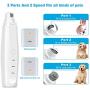 MGahyi Dog Nail Grinder, 2-Speed Electric Pet Nail Trimmer, Low Noise Dog & Cat Nail Clippers, 3 Ports Rechargeable Painless Pet Grooming Trimming Tool for Small Medium Large Dogs and Cats