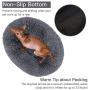 MIXJOY Calming Dog Bed for Small Medium Large Dogs, Faux Fur Donut Cat Puppy Bed, Self Warming Indoor Sleeping Pet Bed, Washable Anti-Anxiety Dog Cushion Multiple Color