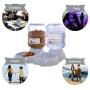 Blessed family Cat Water Fountain,Automatic Cat Feeder,Dog Water Dispenser,1 Gal Pet Automatic Feeder Waterer