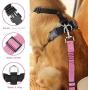 AUTOWT Dog Safety Vest Harness, Pet Car Harness Dog Safety Seatbelt Breathable Mesh Fabric Vest with Adjustable Strap for Travel and Daily Use in Vehicle for Dogs Puppy Cats