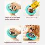 Dog Chew Toy Toothbrush Stick Rubber Bite Resistant Molar Stick Dog Toy Molar Toy 6.4×4.4 Inch