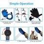 2019 New Version, InnoGiz Pet Bathing Tool, Pet Shower Sprayer for Dog & Cat with Pet Grooming Glove for Bathing Massage, 3 Faucet Adapters