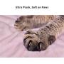 YUNNARL Furry Cat Bed/Mat (Convertible) Self-Warming Cat Mat Light Weight Fur Pet Bed for Cats, Puppy Cat Bed Mat Machine Washable Puppy Bed Best for Indoor Cats Houses, Floor, Car Back Seat Pink
