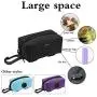 TCIOD 2 Pack Dog Poop Bag Holder, Large Capacity Dog Bag Holder, Dog Poop Bag Dispenser Oxford Cloth Waste Bag Dispenser Dog Bags Poop Bag Holder for Leash, Fit Walking, Running or Hiking TCIOD 2 Pack Dog Poop Bag Holder, Large Capacity Dog Bag Holder, Dog Poop Bag Dispenser Oxford Cloth Waste Bag Dispenser Dog Bags Poop Bag Holder for Leash, Fit Walking, Running or Hiking