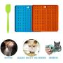 Urijk Slow Feeder Dog Bowl for Dogs and Cats Dog Food Bowl Calming Mat for Anxiety Relief Dog Training