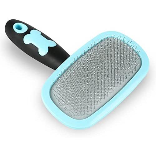 Glendan Dog Brush & Cat Brush- Slicker Pet Grooming Brush- Shedding Grooming Tools