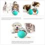 Balance Swing Car Treat Dispensing Toy for Cats and Dogs - Bear Head Shaped IQ Treat Ball (Slow Feeder, Active Feeder, pet Puzzle Toy, Treat Dispensing Toy and Interactive pet Toy in one)