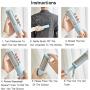 DUBAN Cat Hair Remover, Dog Hair Remover, Pet Hair Remover, Reusable Hair Removal Rollers, Portable & Lightweight