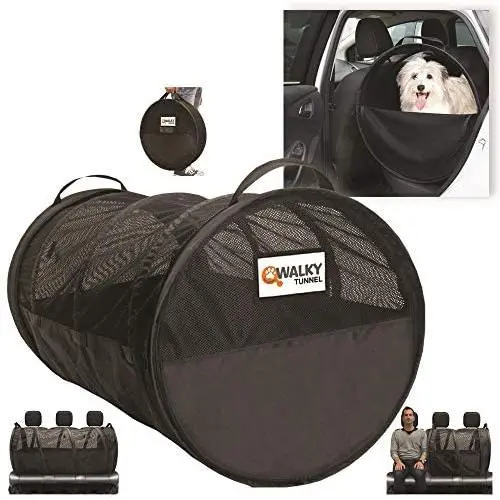 Walky Tunnel Pet Travel Tube Automotive Pet Barrier Walky Tunnel Pet Travel Tube Automotive Pet Barrier
