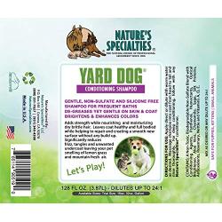 Natures Specialties Conditioning Dog Shampoo for Pets, Concentrate 24:1, Made in USA, Yard Dog, 16oz