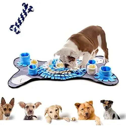 GABraden Snuffle Mat for Small Large Dogs Nosework Feeding Mat Easy to Fill and Machine Washable GABraden Snuffle Mat for Small Large Dogs Nosework Feeding Mat Easy to Fill and Machine Washable