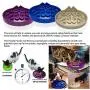 Simply Pets Online Slow Feed Cat Bowl - Large Puzzle Feeder for Cats and Small Dogs - Slow Down Eating - Eco-Friendly Bamboo Fibre - Designed by Veterinarians (Blue, Purple, Ivory) Simply Pets Online Slow Feed Cat Bowl - Large Puzzle Feeder for Cats and Small Dogs - Slow Down Eating - Eco-Friendly Bamboo Fibre - Designed by Veterinarians (Blue, Purple, Ivory)
