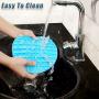 Dog Slow Feeder Lick Mat, Cat Food Mat, Super Anti-Skid Slow Feeder Lick Pad, Promote Health Pet Feeder Licking Mat (2 Pack)