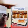 MJEMS Cat Scratchers Mat,Protect Furniture Desk Leg/Carpets and Sofas，Cat Scratching, Natural Sisal Cat Scratch Pad,Gifts for Cat,Kitten, Horizontal Cat Floor Scratching Pad Rug,Size 2
