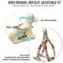 Step in Dogs Harness No Pull Dog Harness Adjustable Pest Vest with Leash Dog Safety Harness Easy for Outdoor Walking Training Easy Control Harness for Small Medium Large Breed Dogs