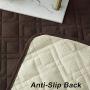 RBSC Home Waterproof Dog Bed Cover Non Slip Large Furniture Protector Sofa Cover Reusable Incontinence Bed Underpads for Pets, Dog, Cat, Kids Including 1 Brush