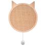 ROSEBEAR Cat Scratching Pad with Suction Cups Sisal Cat Scratcher Wall Mount Cats Kitten Scratching Board ROSEBEAR Cat Scratching Pad with Suction Cups Sisal Cat Scratcher Wall Mount Cats Kitten Scratching Board