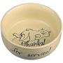 Royal Pet Club Cat Bowl Thanks for Service, Ceramic