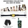 Peteme Dog Training Collar with Remote, Dog Shock Training Collar Rechargeable with Beep/Vibration/16 Shock Levels,100% Waterproof, 1200ft Remote Trainer Range Collar for Small Medium Large Dogs…