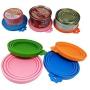 CuleedTec Silicone Pet Food Storage Can Lid Cover for Dog Cat Food, One Fits Three Standard Sizes Food-Grade Can Tops,Pack of 4