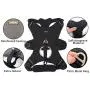 SCENEREAL Escape Proof Large Dog Harness - Outdoor Reflective Adjustable Vest with Durable Handle and Leash Ring for Medium Large Dogs Training Walking Hiking SCENEREAL Escape Proof Large Dog Harness - Outdoor Reflective Adjustable Vest with Durable Handle and Leash Ring for Medium Large Dogs Training Walking Hiking