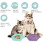 2-Pack Silicone Dog Lick Mat,Pet Licking Mat for Dogs & Cats,Fun Alternative to Slow Feeder Dog Bowls,Boredom Buster, Calming Mat for Anxiety Relief,Perfect for Peanut Butter,Yogurt or Pumpkin Sauce