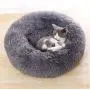 Dog Bed Cat Beds Donut,Soft Plush Pet Cushion,Calm Pet Bed, Comfortable Fur Donut Pillow, Improved Sleep for Cats (Multiple Sizes) (Medium(50cm/19.7inch), Dark Gray) Dog Bed Cat Beds Donut,Soft Plush Pet Cushion,Calm Pet Bed, Comfortable Fur Donut Pillow, Improved Sleep for Cats (Multiple Sizes) (Medium(50cm/19.7inch), Dark Gray)