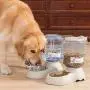 PIVBY Pet Water Dispenser Station Automatic Gravity Dog Water Bowl Cat Drinking Fountain Bottle Bowl Dish Stand 1 Gal(3.8L) PIVBY Pet Water Dispenser Station Automatic Gravity Dog Water Bowl Cat Drinking Fountain Bottle Bowl Dish Stand 1 Gal(3.8L)