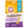 Arm & Hammer For Pets Nubbies Dental Treats for Dogs | Dental Chews Fight Bad Breath, Plaque & Tartar without Brushing | Peanut Butter, 20 Pcs (FF7613)