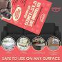 Ronton Cat Scratch Deterrent Tape - 12 in X 17 in Anti Scratch Tape for Cats (5 Sheet) | 100% Transparent Clear Double Sided Training Tape | Pet & Kid Safe | Furniture, Couch, Door Protector