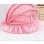 Creation Core Luxury Washable Pet Puppy Cat Princess Lace Bed with Canopy
