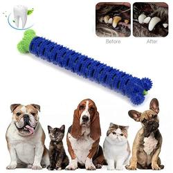 Fit for 10-30 Pounds Pet Dog Puppy Chewbrush Toothbrush, Dog Bite Toy, No Dog Toothpaste Required, Cleaning Teeth Toys, Aggressive chew, Dental Care (25 x 4.5cm)