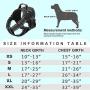 NOYAL Service Dog Harness Adjustable Dog Vest Harness Outdoor Pet Vest - Easy On & Off Comfort Pet Halters Breathable Oxford Soft Vest with Easy Control Handle for Small Medium Large Dogs