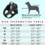 NOYAL Service Dog Harness Adjustable Dog Vest Harness Outdoor Pet Vest - Easy On & Off Comfort Pet Halters Breathable Oxford Soft Vest with Easy Control Handle for Small Medium Large Dogs