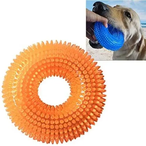 Pet Toys YJ Pet Sounding Toy Thorny Ring Bite Resistant Toy for Large Pets, Size: 12.512.5cm (Dark Blue) in New 2020 Pet Toys YJ Pet Sounding Toy Thorny Ring Bite Resistant Toy for Large Pets, Size: 12.512.5cm (Dark Blue) in New 2020