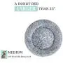 Poohoo Calming Faux Fur Donut Cuddler Dog Bed,Washable Round Cat Bed Pillow Cuddler Gradient Color(23''/30'') for Small Medium Dogs (M 23'', Grey) Poohoo Calming Faux Fur Donut Cuddler Dog Bed,Washable Round Cat Bed Pillow Cuddler Gradient Color(23''/30'') for Small Medium Dogs (M 23'', Grey)