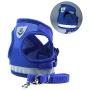 TBRAND Soft Padded Dog Vest Harness and Leash Set, No Pull Reflective Adjustable Pet Vest Harnesses for Puppy Kitten, Soft Mesh Chest Harness for Pet Kitten Puppy Rabbit