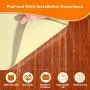 yongjoy Cat Furniture Protector, Self Adhesive Pads for Cat Dog Claw(Set of 12), Cat Couch Protector Without Pins, Cat Scratch Deterrent for Your Home Protection,17 x 12 Inches, Residue-Free