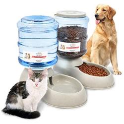 Pet Feeding Solution Automatic Cat & Dog Cafe Feeder and Water Dispenser in Set with Food Scoop - Ito Rocky 6-Meal Automatic Food Dispenser for Small / Middle Puppy and Kitten