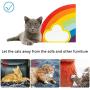 Hollypet Cat Scratcher, 2 in 1 Cat Scratch Pad, Kitten Lounge Bed, Premium Recyclable Corrugated Cardboard