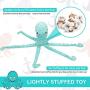 Expawlorer Octopus Dog Toy - Best Squeaky Dog Plush Toys Pet Puppy Soft Treat Chew Toy Interactive for Small to Medium Breeds Dogs Cats Playing, 17'' Expawlorer Octopus Dog Toy - Best Squeaky Dog Plush Toys Pet Puppy Soft Treat Chew Toy Interactive for Small to Medium Breeds Dogs Cats Playing, 17''