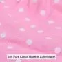 PETCARE 2 Pcs Dog Diapers Female Physiological Pants Pet Reusable Washable Dog Period Diapers Cute Cotton Dog Underwear with Pink/Blue Bows for Cat Puppy Small Dogs PETCARE 2 Pcs Dog Diapers Female Physiological Pants Pet Reusable Washable Dog Period Diapers Cute Cotton Dog Underwear with Pink/Blue Bows for Cat Puppy Small Dogs