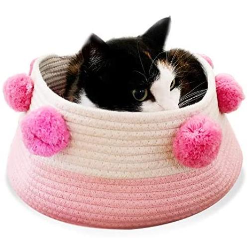 Blackhole Cat Round Bed Basket Nest