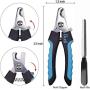 Dudi Dog Nail Clippers for Small Medium Breeds and Cat Nail Clippers with Nail File - Razor Sharp Stainless Steel Blades - Non Slip Handles - Suited for Small and Medium Animals and Pets