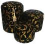 Lawson & Sons Ony-Tab Royal Onyx Taboret Storage Ottoman