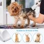 Nicewell Dog Clippers Cat Shaver, Low Noise Pet Grooming and Trimming Clippers Kit, USB Rechargeable Cordless Dog and Cat Grooming Set, Detachable Blade (Concise White)